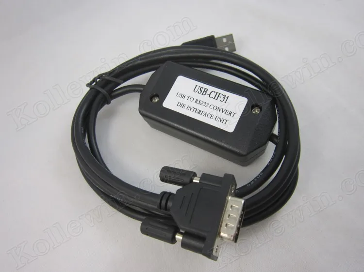 Gimax Programming Cable for USB-CIF31 PLC CS1W USB to RS232 conversion adapter 